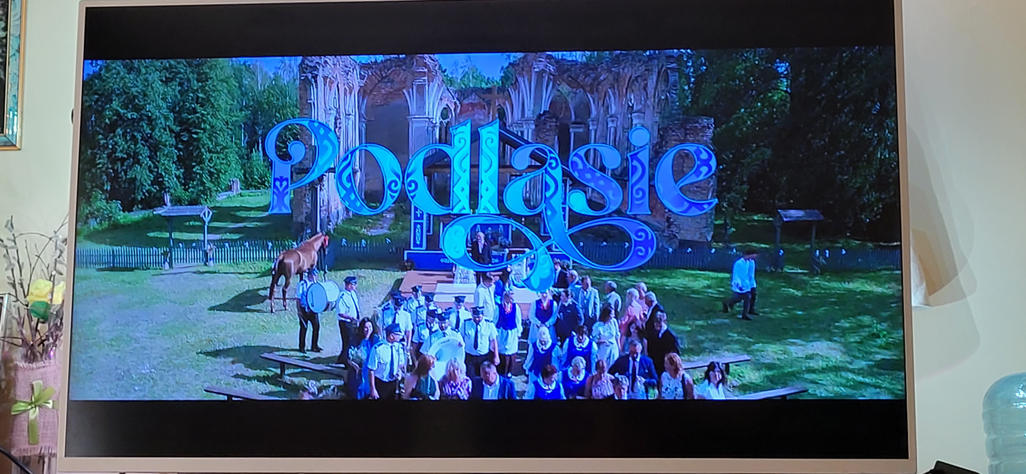 Na TV ujęcie z filmu Podlasie 